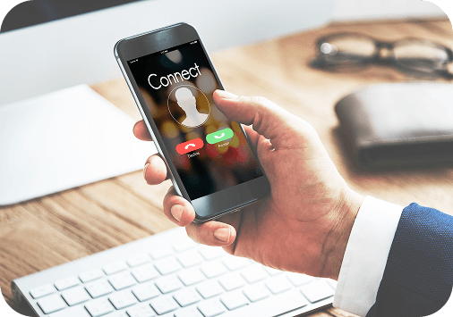Click-to-Call phone interface