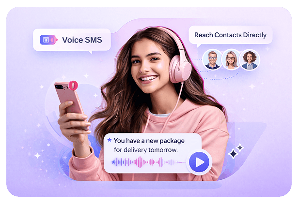 Voice SMS